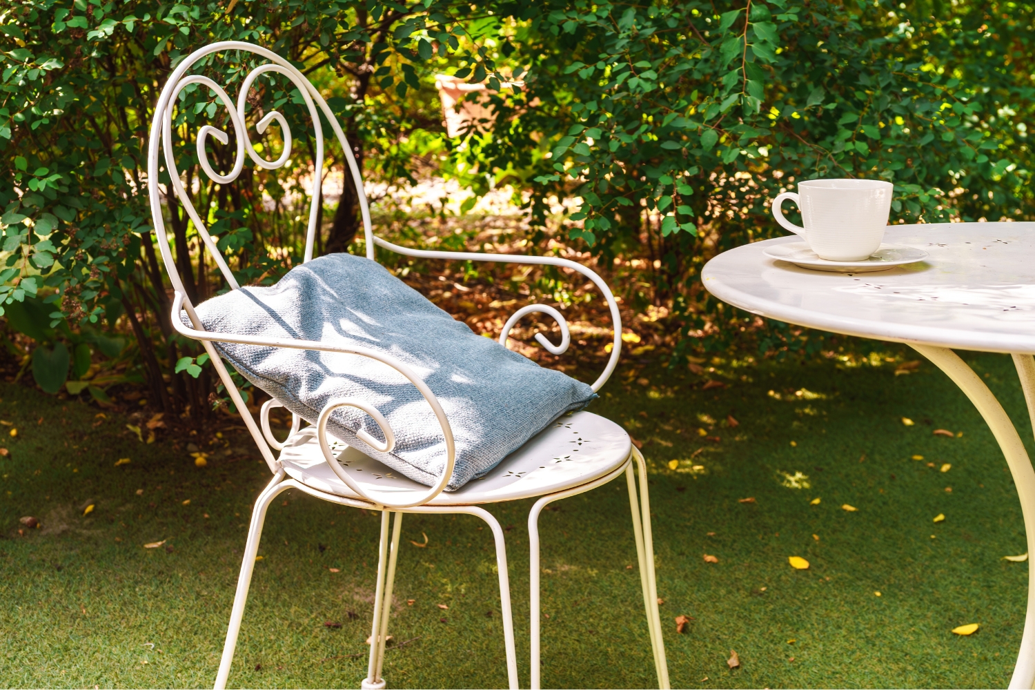 wrought iron furniture outdoors wrought iron furniture outdoors with throw pillow
